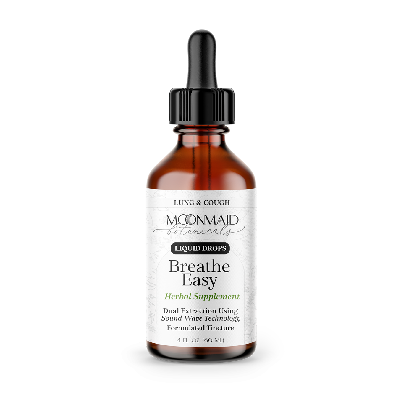 MoonMaid Botanicals - Breathe Easy | 2 oz Liquid Herbal Supplement