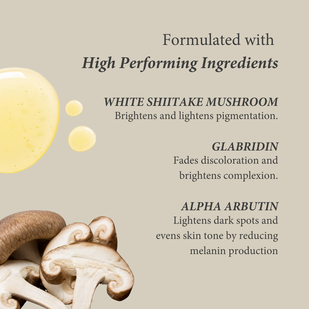Shearadiance Brightening Super Serum with Shiitake Mushrooms & Glabridin