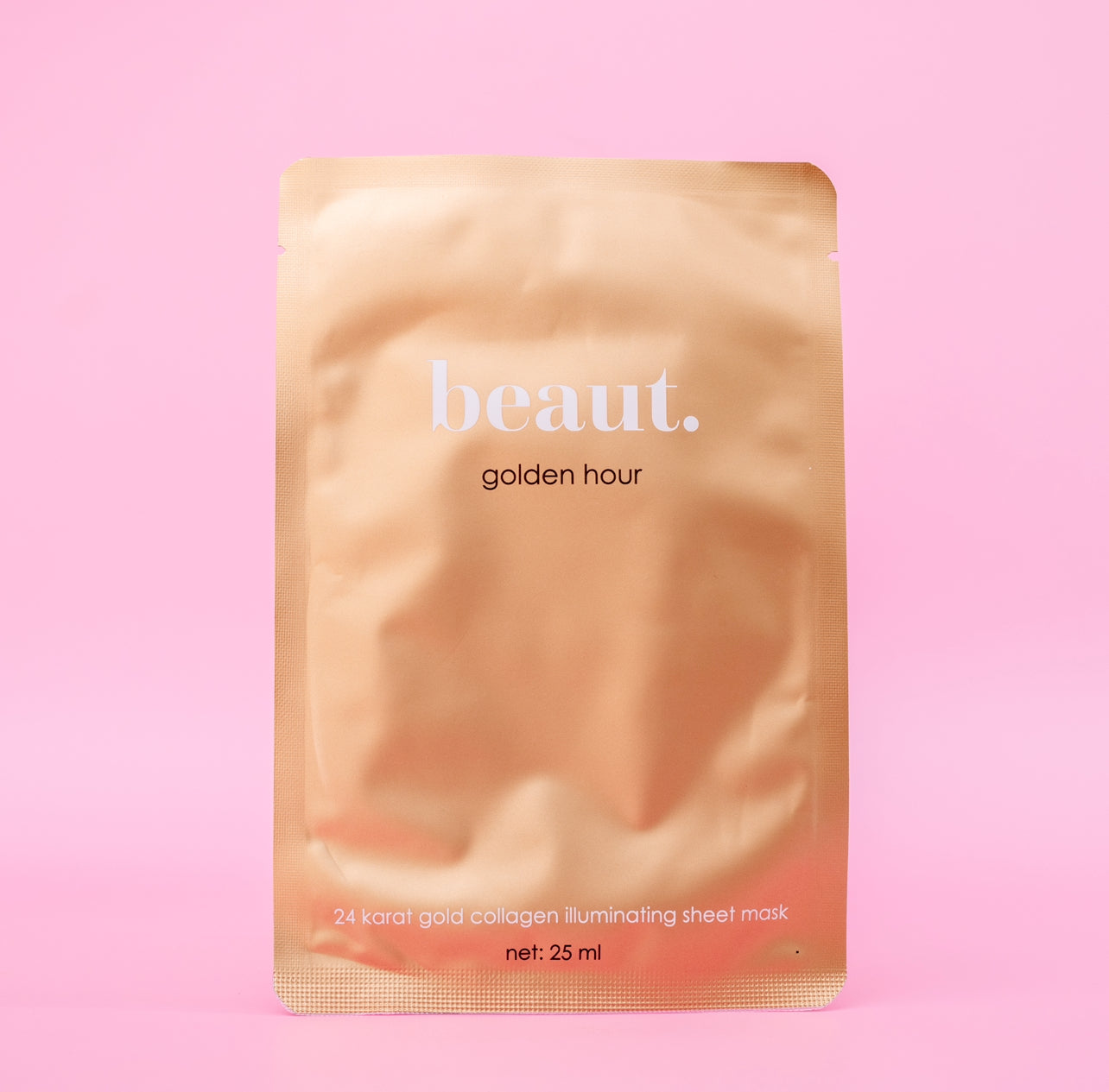beaut.beautyco. golden hour sheet mask