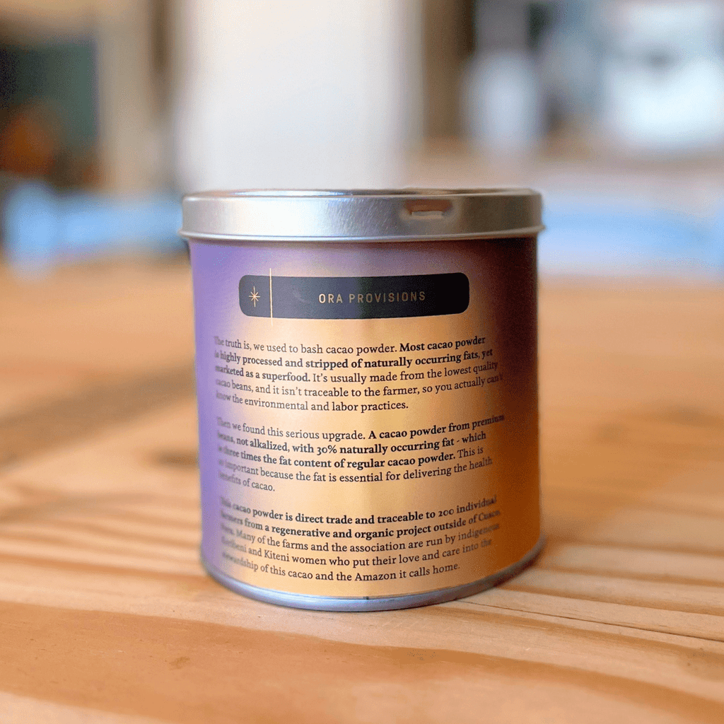 Ora Cacao Triple Fat Cacao Powder