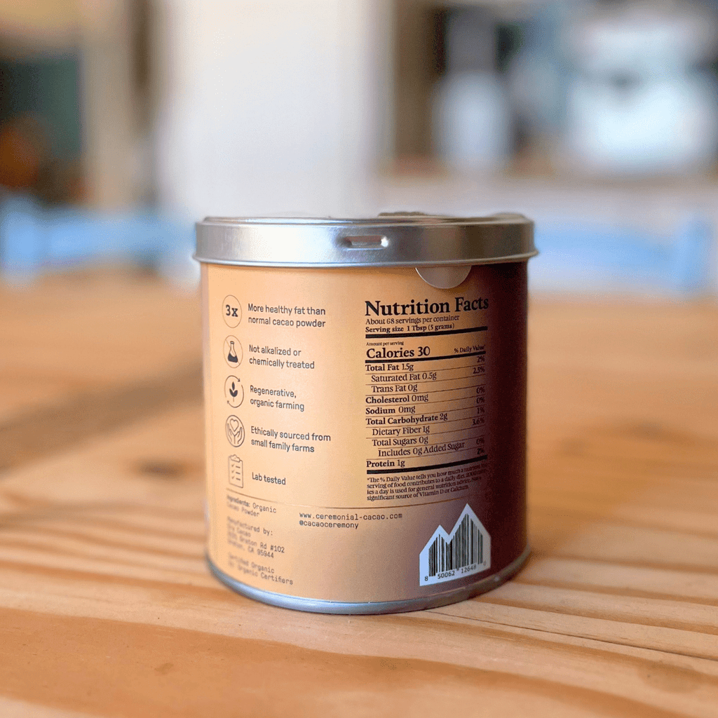 Ora Cacao Triple Fat Cacao Powder