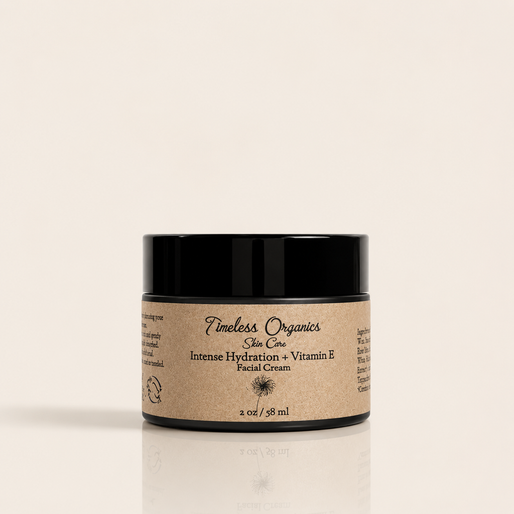 Timeless Organics - Intense Hydration + Vitamin E Facial Cream