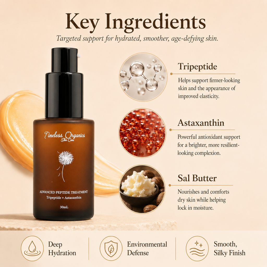 Timeless Organics - Advanced Peptide Treatment