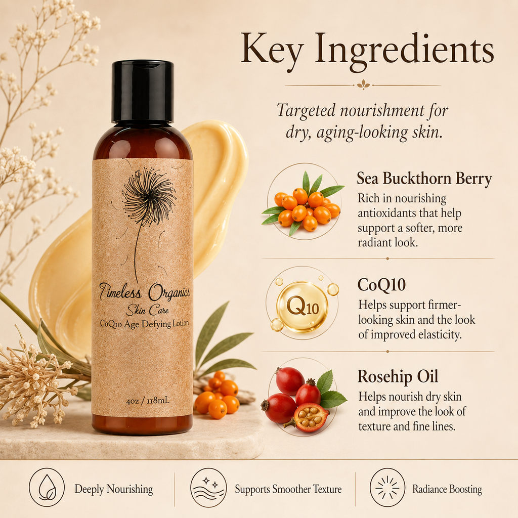 Timeless Organics - CoQ10 Age Defying Lotion