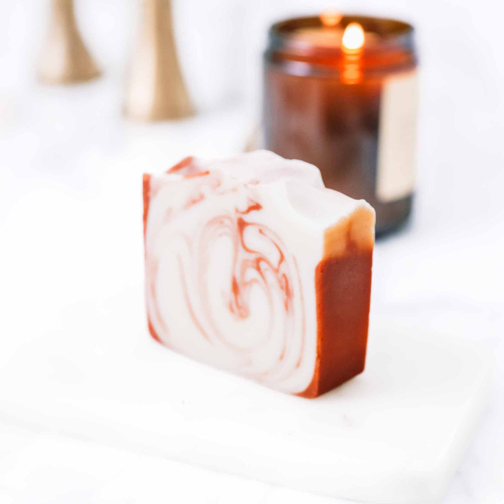 Pretty Farm Girl - Citrus Cedarwood Handmade Tallow and Goat Milk Soap Bar