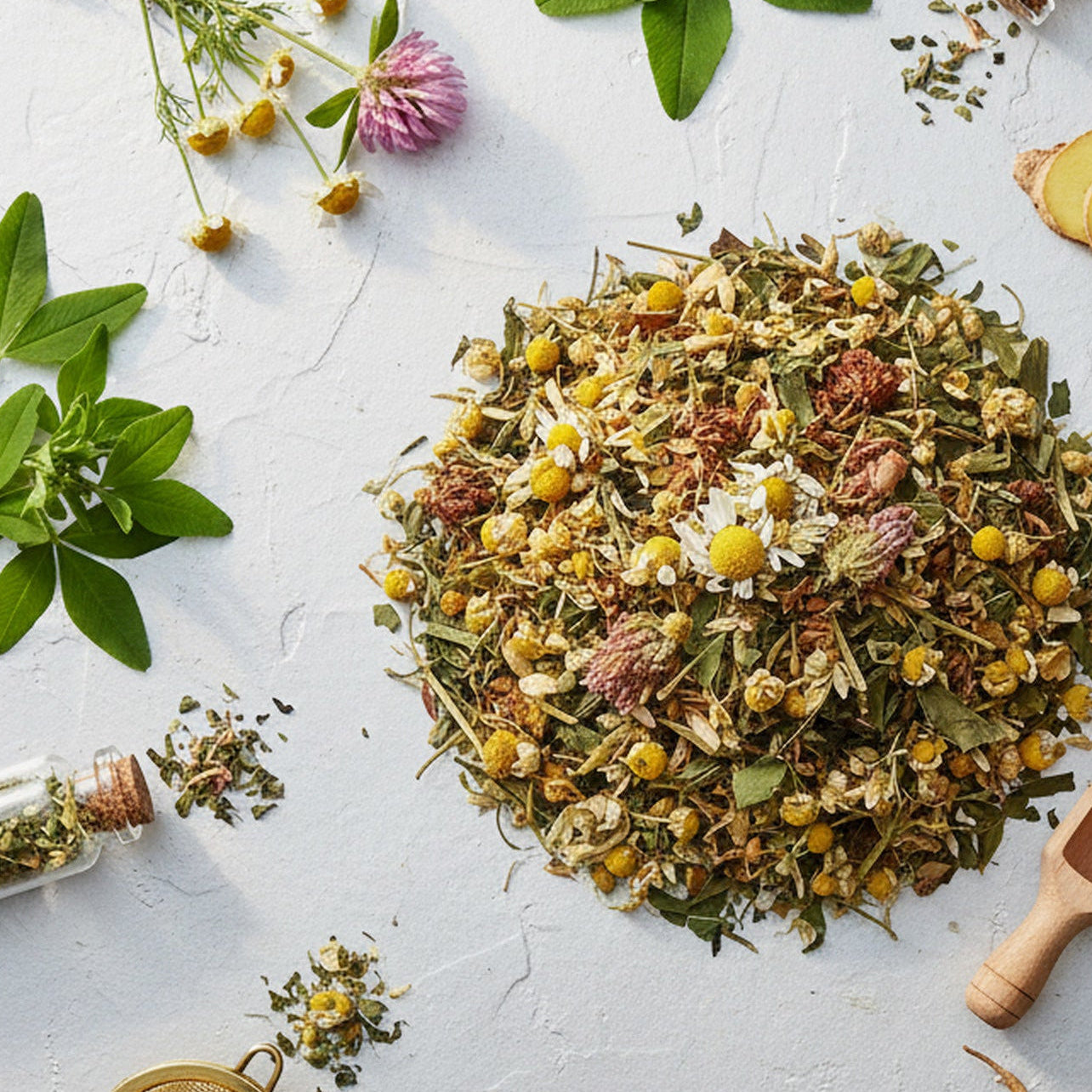 MoonMaid Botanicals - Moontime Relief Tea for Period Pain