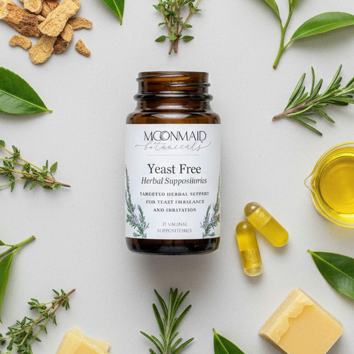 MoonMaid Botanicals - Yeast Free Goldenseal Salve