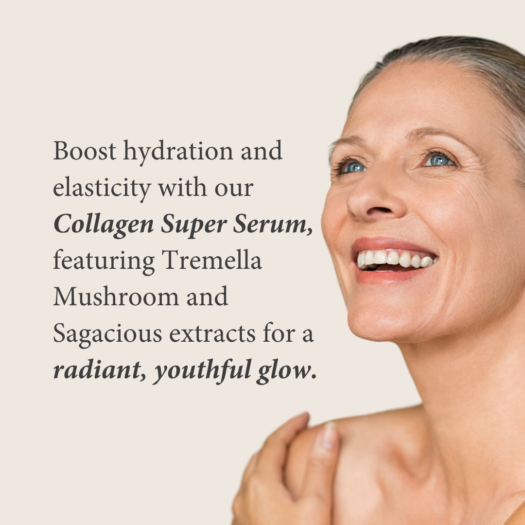 Shearadiance Collagen Boosting Anti-Aging Serum with Tremella Mushroom