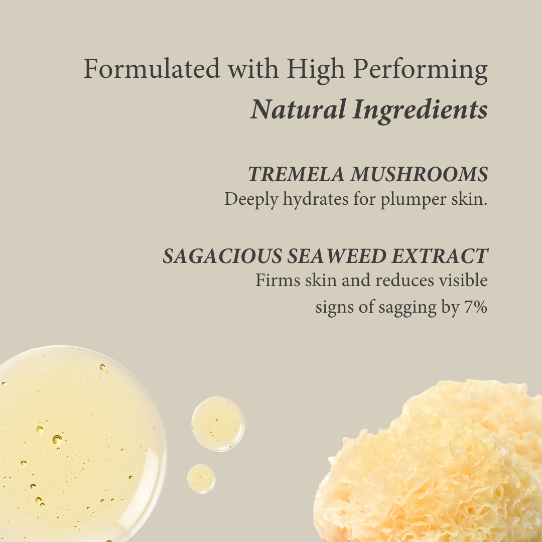 Shearadiance Collagen Boosting Anti-Aging Serum with Tremella Mushroom