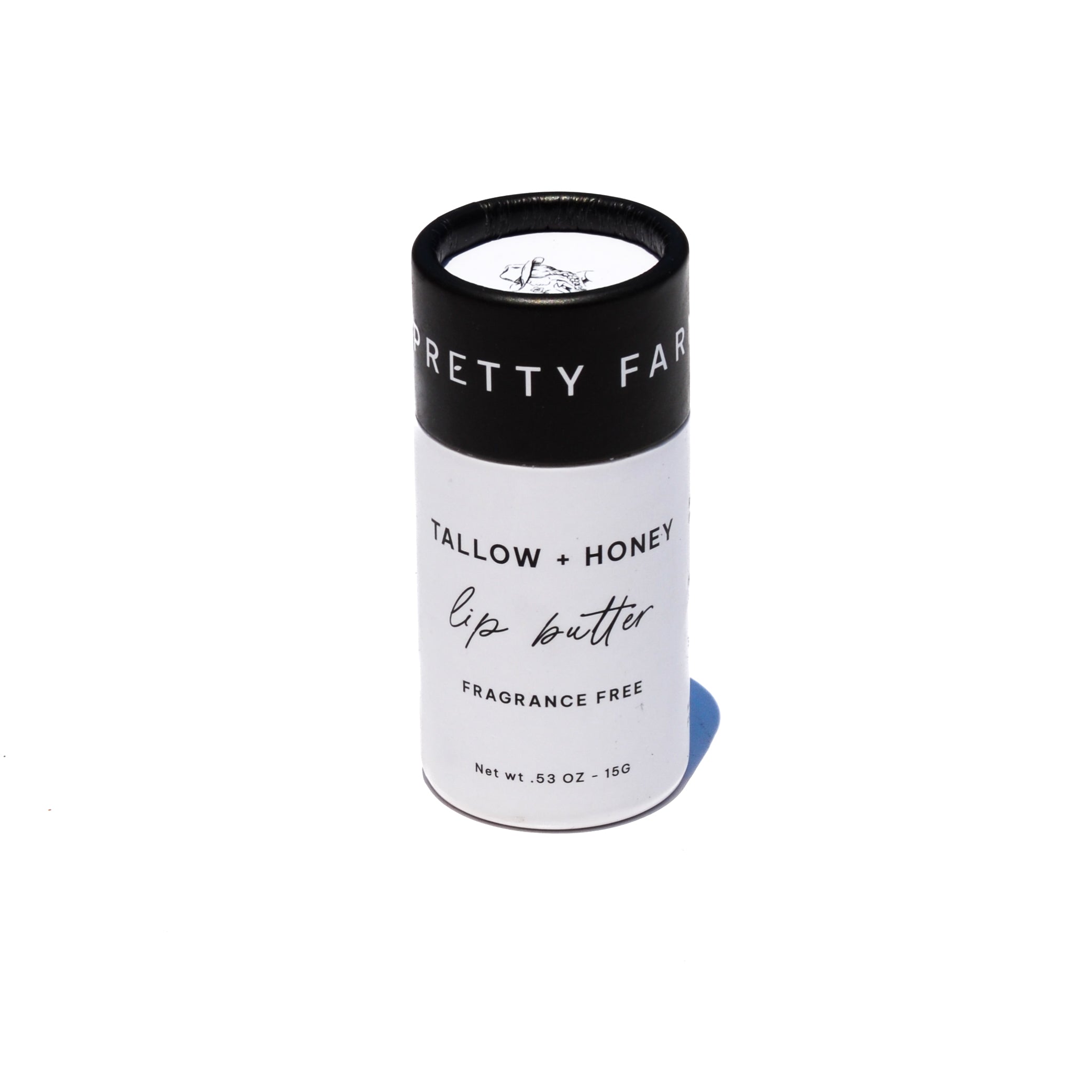 Pretty Farm Girl - Fragrance Free Tallow + Honey Lip Butter in Eco-Friendly Travel Tubes