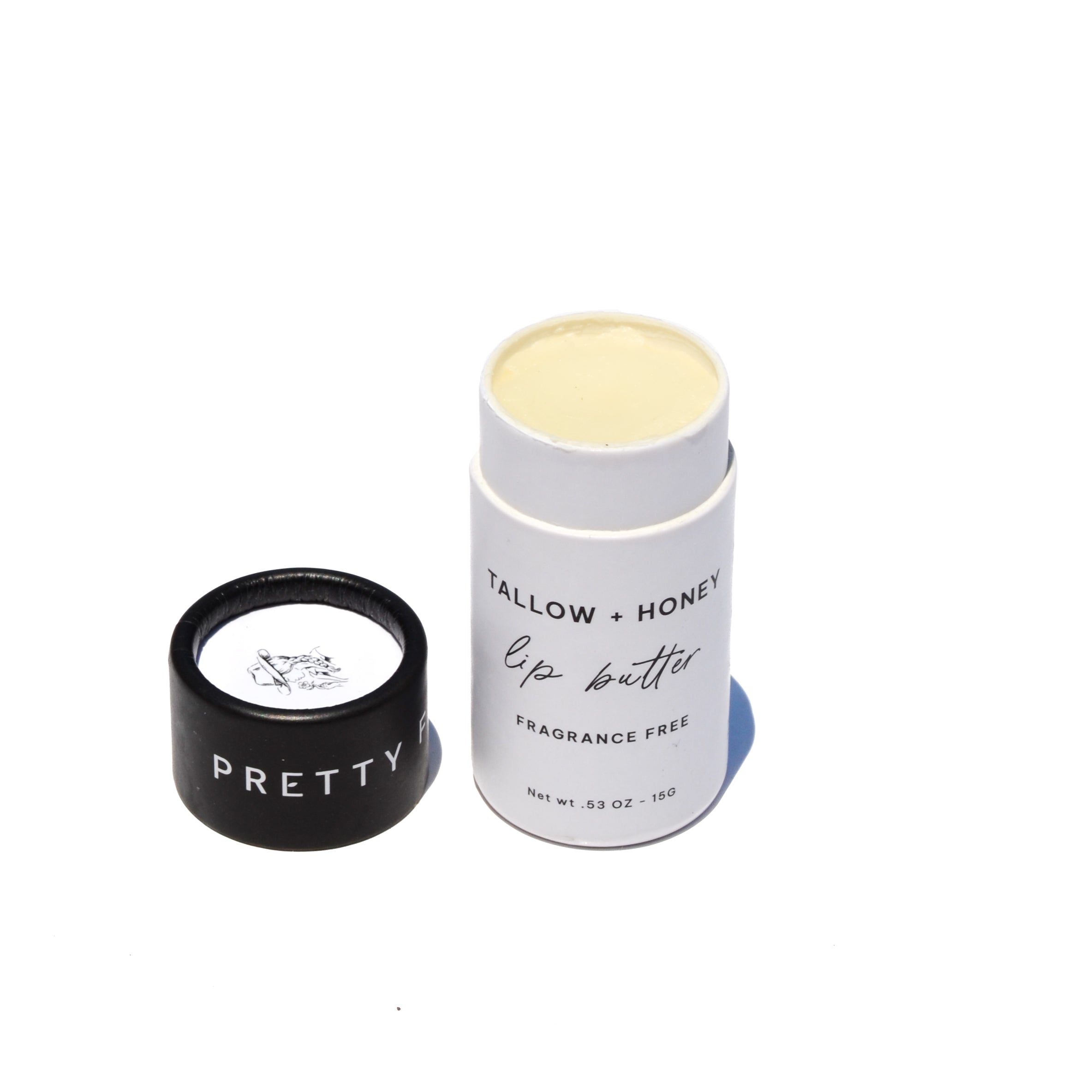 Pretty Farm Girl - Fragrance Free Tallow + Honey Lip Butter in Eco-Friendly Travel Tubes