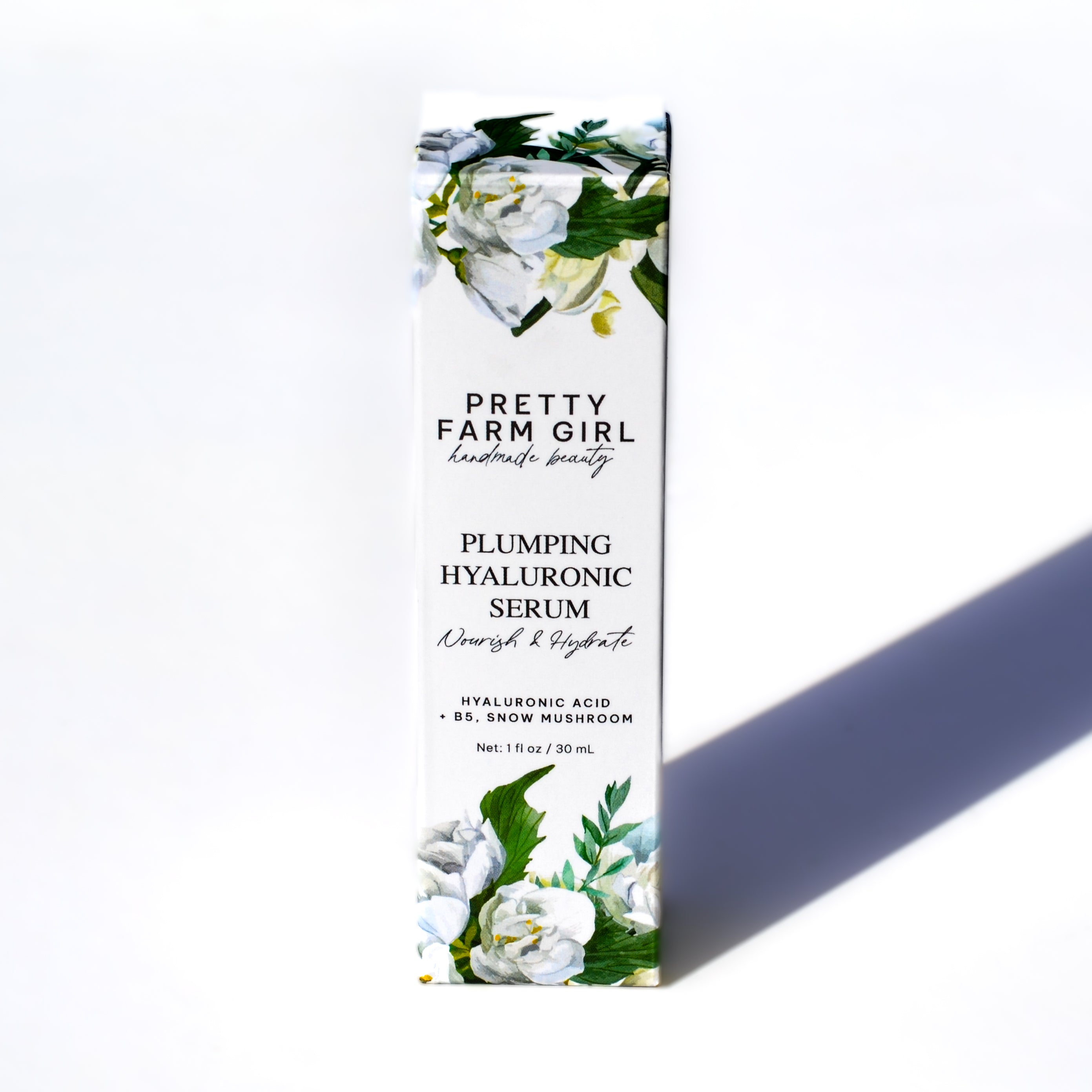 Pretty Farm Girl - Hyaluronic Plumping Serum with Vitamin B5 + Snow Mushroom