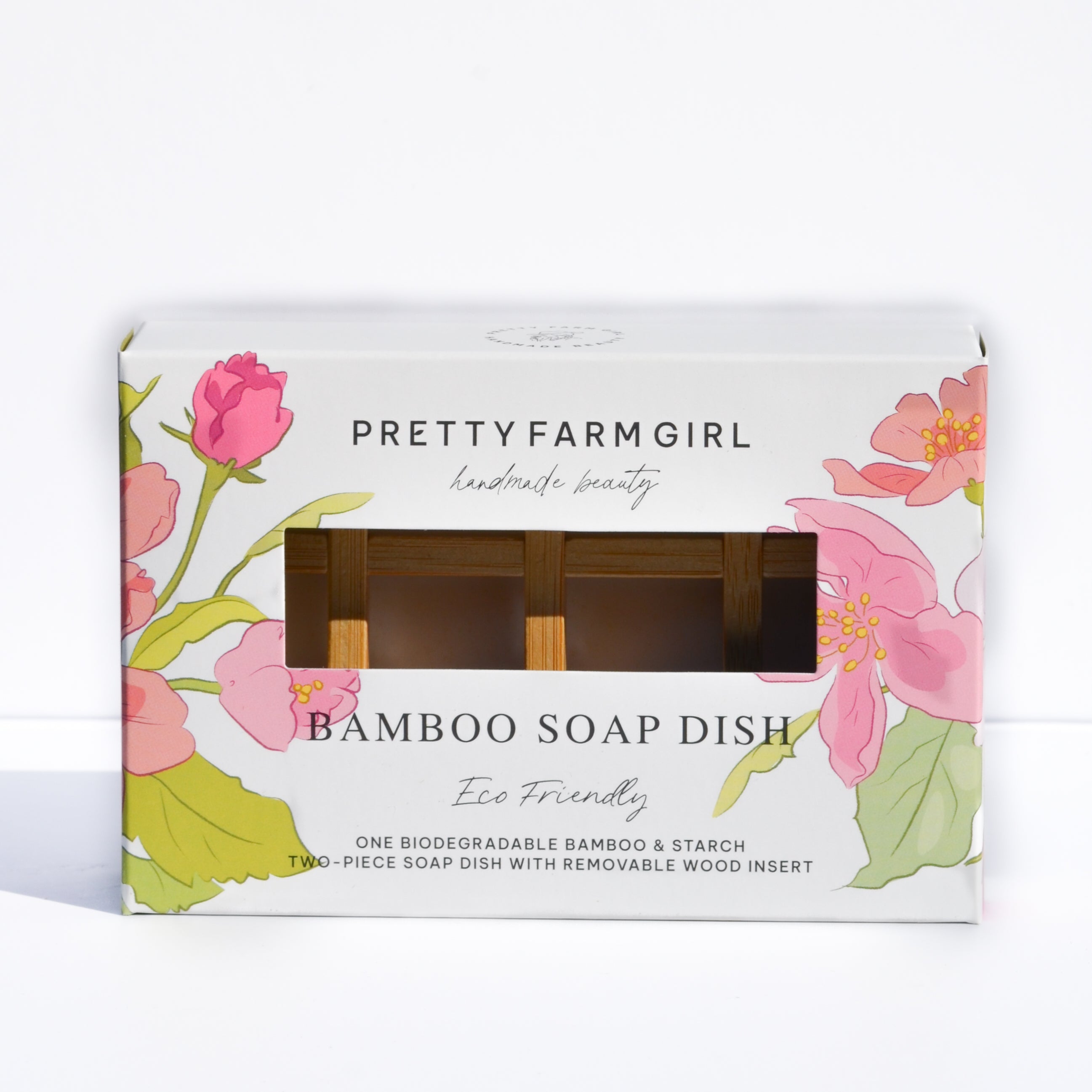 Pretty Farm Girl - Bamboo Soap Dish