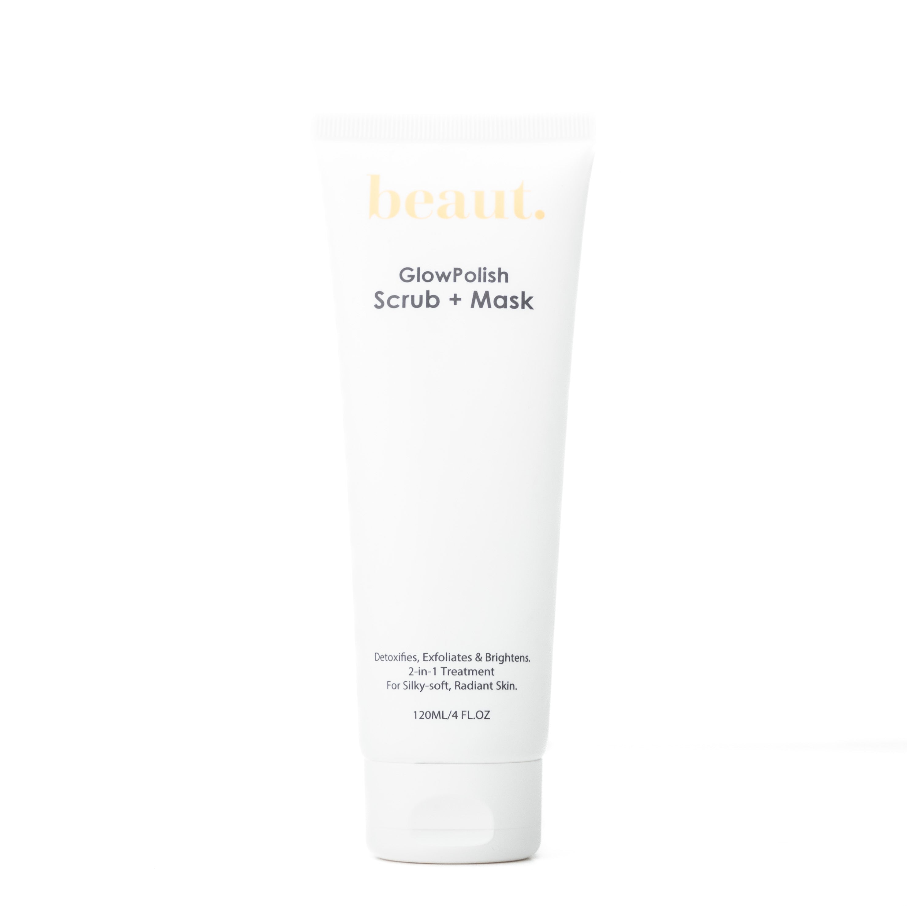 beaut.beautyco. GlowPolish Scrub + Mask