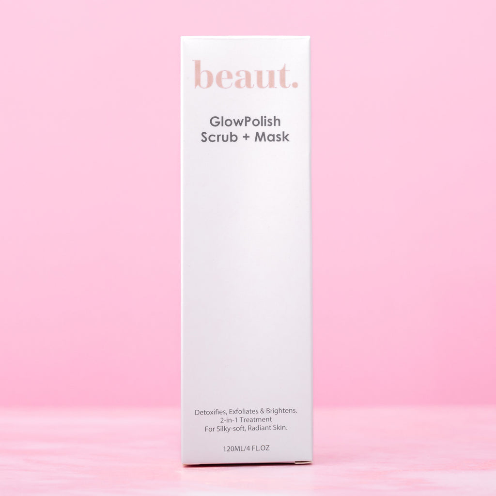 beaut.beautyco. GlowPolish Scrub + Mask