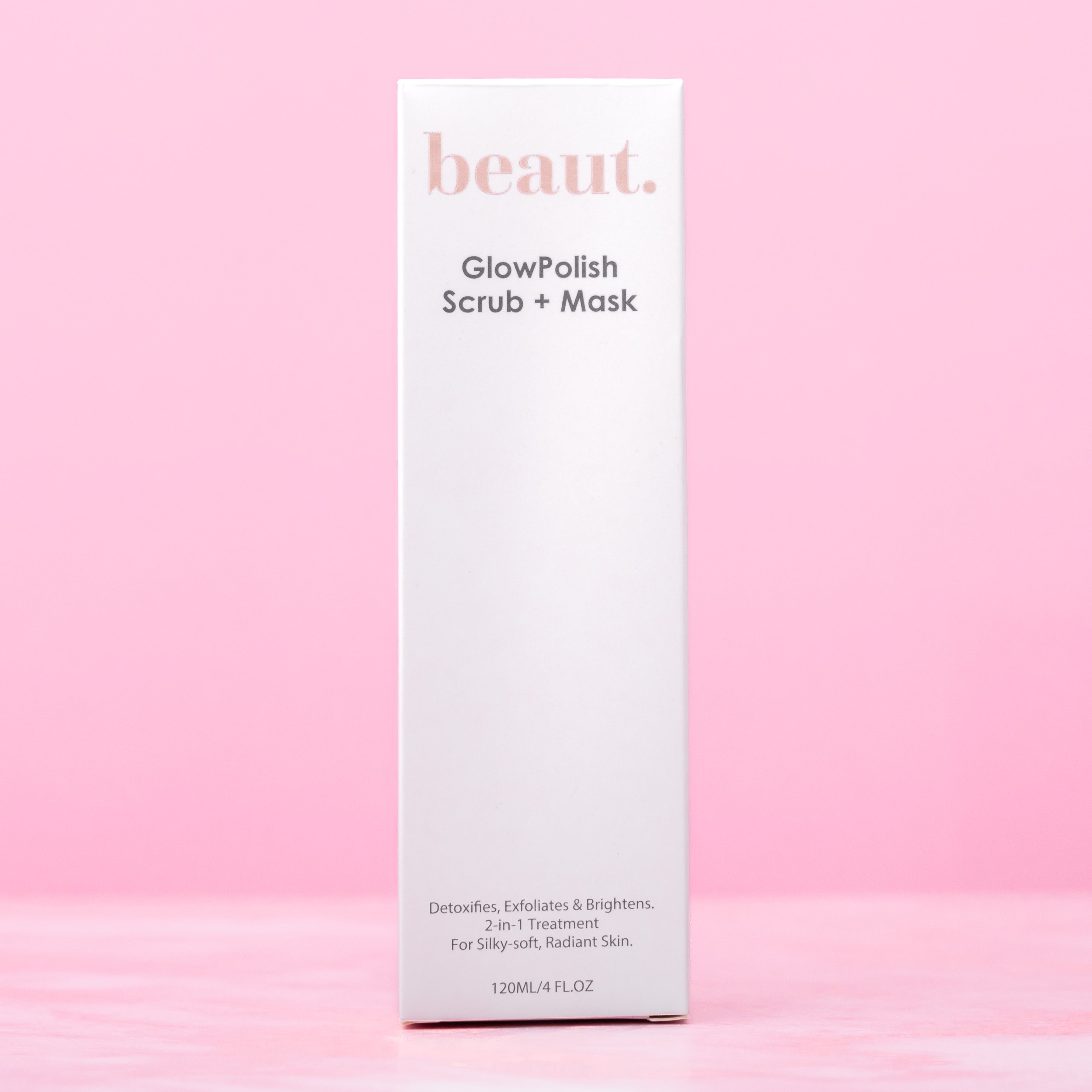 beaut.beautyco. GlowPolish Scrub + Mask