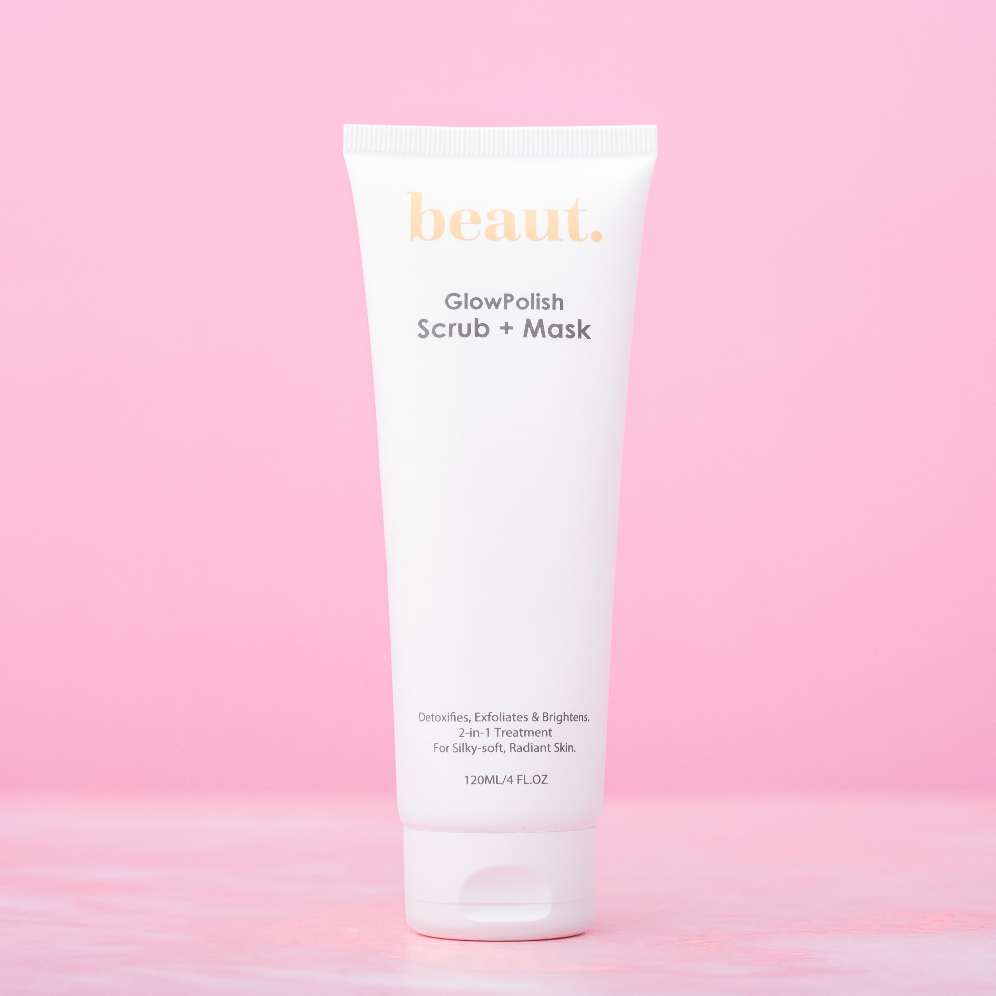 beaut.beautyco. GlowPolish Scrub + Mask
