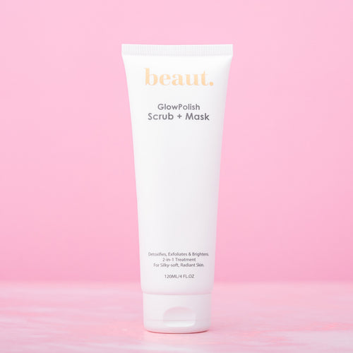 beaut.beautyco. GlowPolish Scrub + Mask