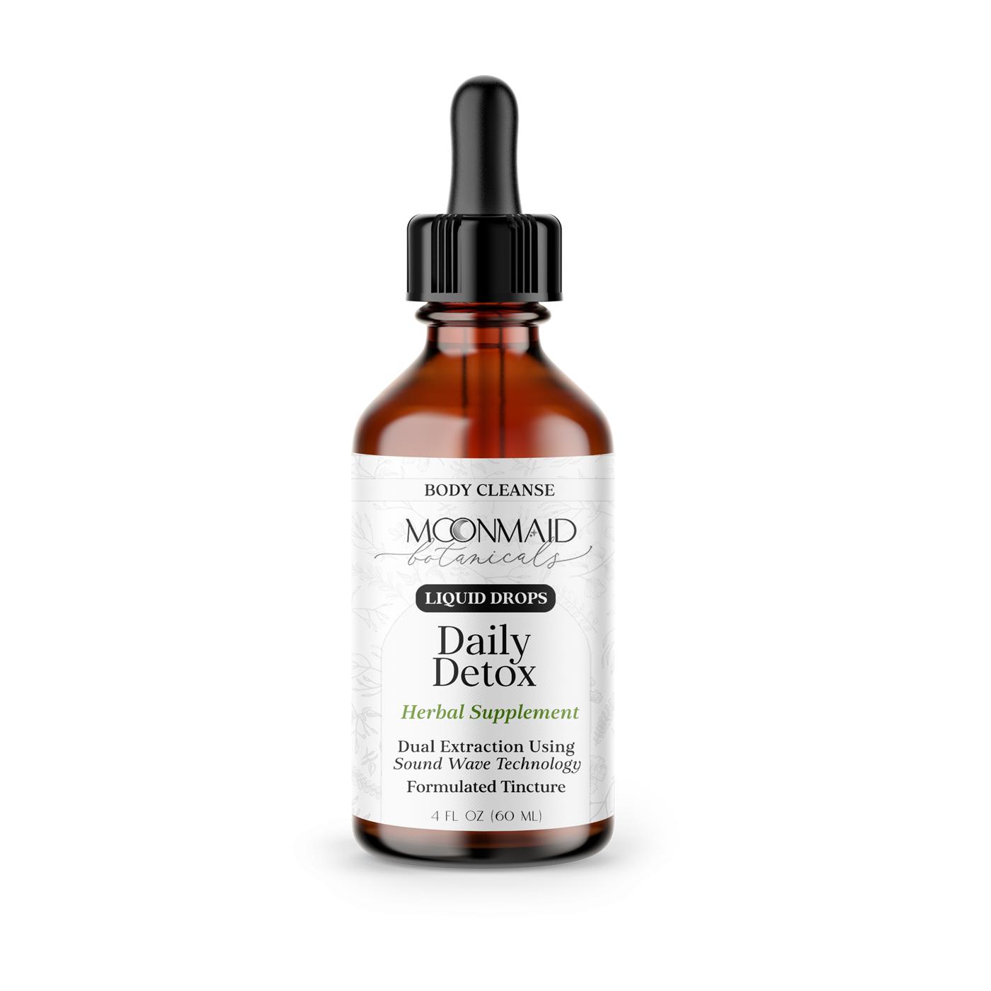MoonMaid Botanicals - Daily Detox | 2 oz Liquid Herbal Supplement