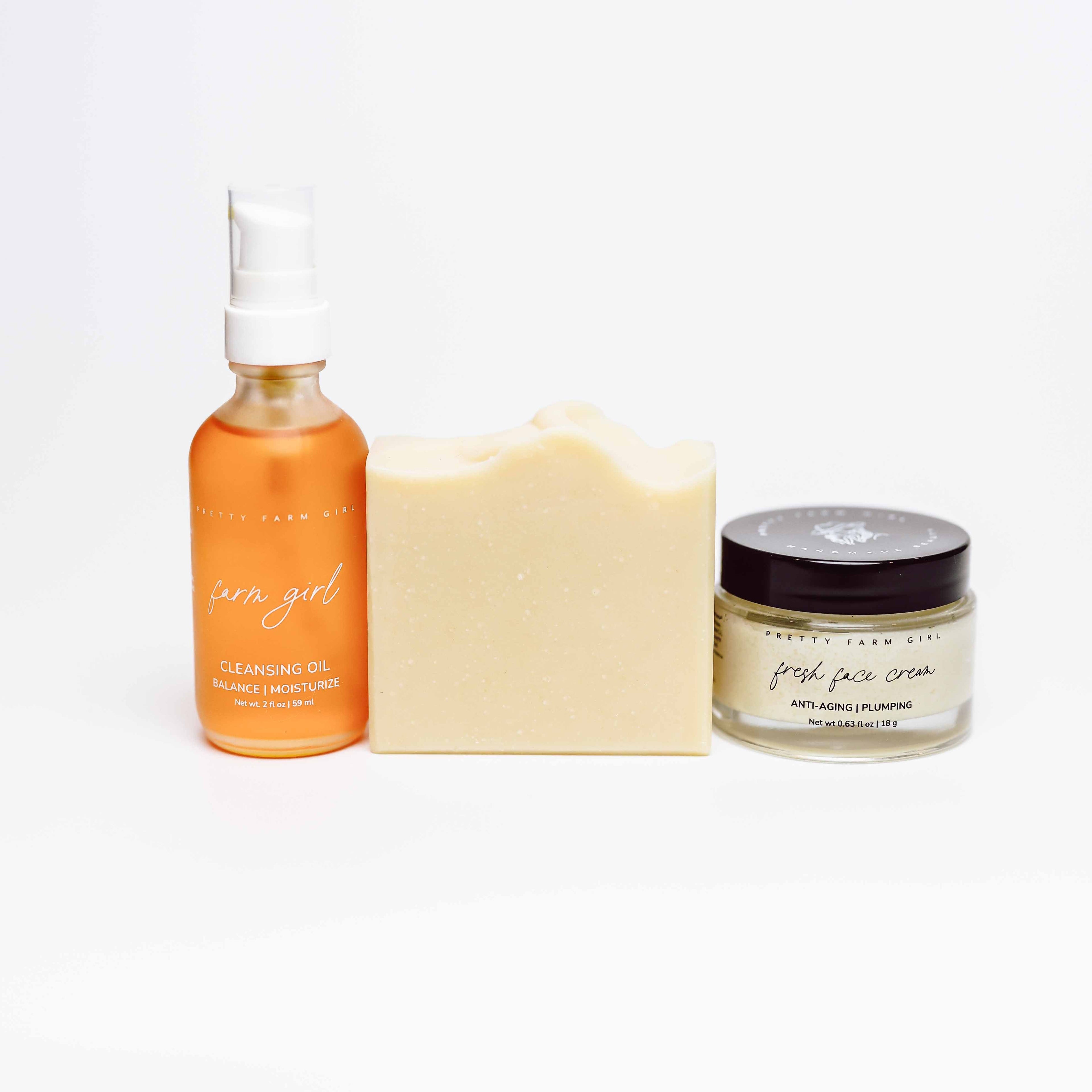 Pretty Farm Girl - Double Cleansing Kit: Anti-Aging