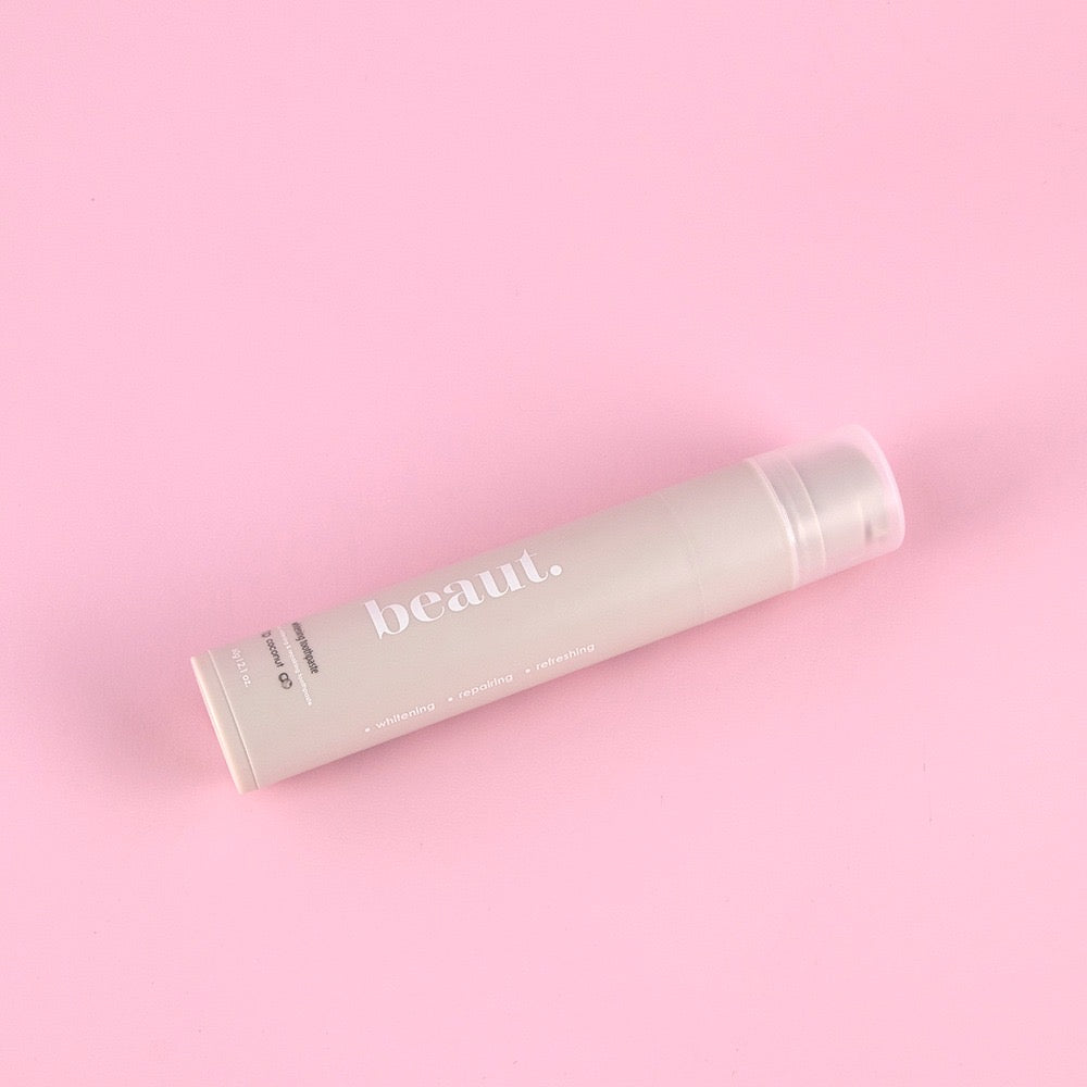 beaut.beautyco. coconut whitening toothpaste