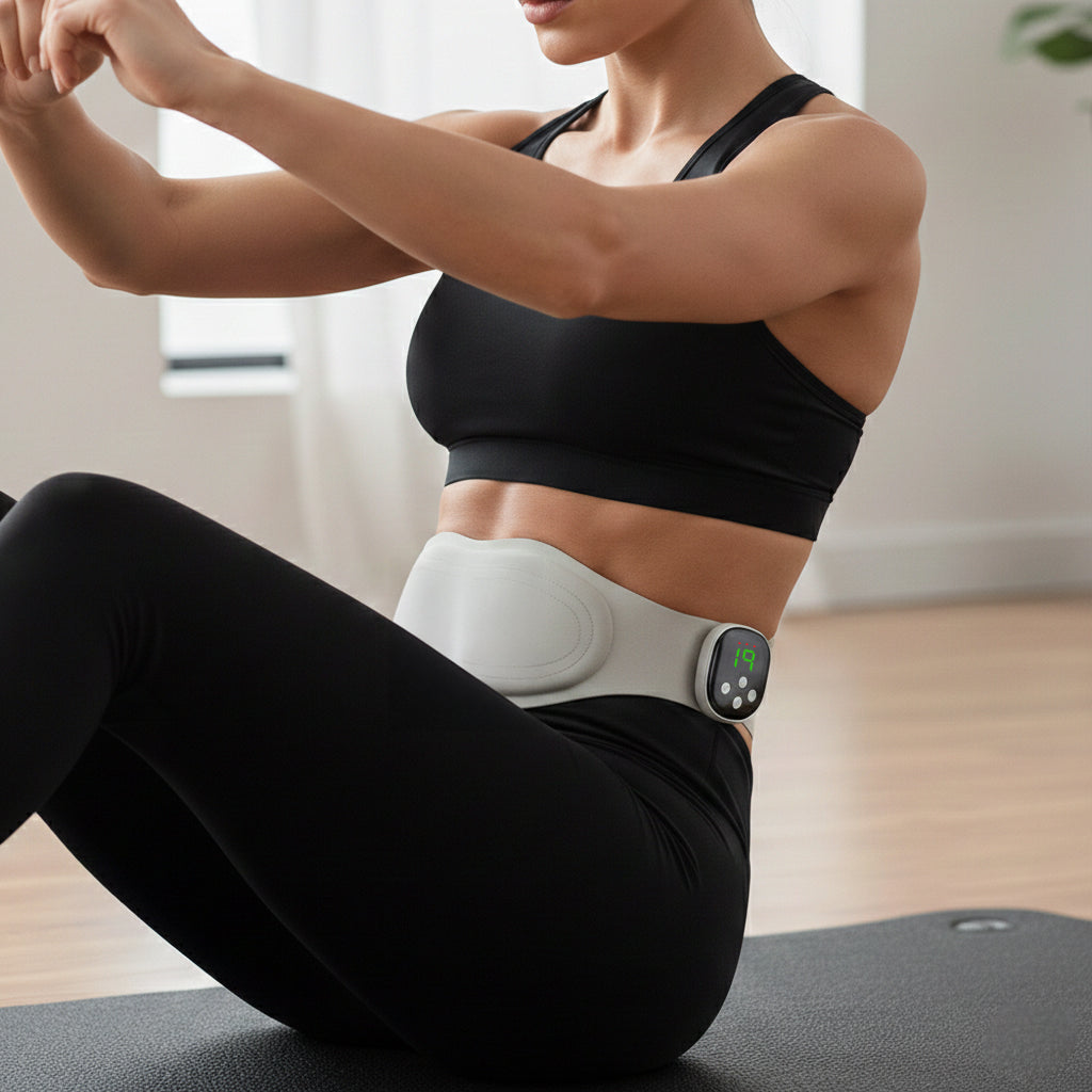 Nushape - EMS Pulse Belt for Waist and Abs training