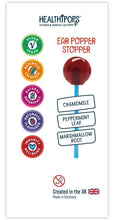 Load image into Gallery viewer, Healthipops Ear Popper Stopper (6 Pack) - Strawberry