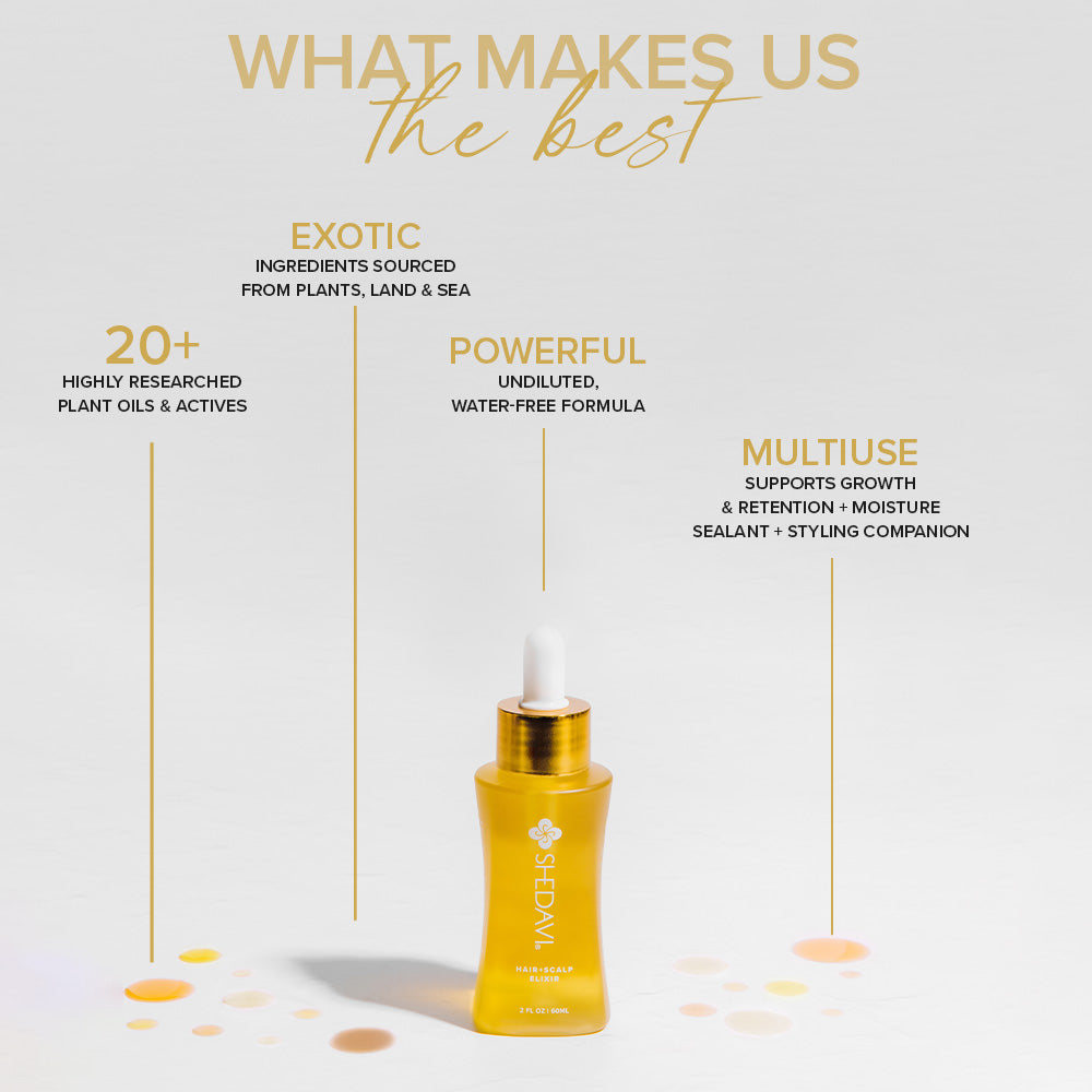 Shedavi - Iconic Hair + Scalp Growth Elixir Oil