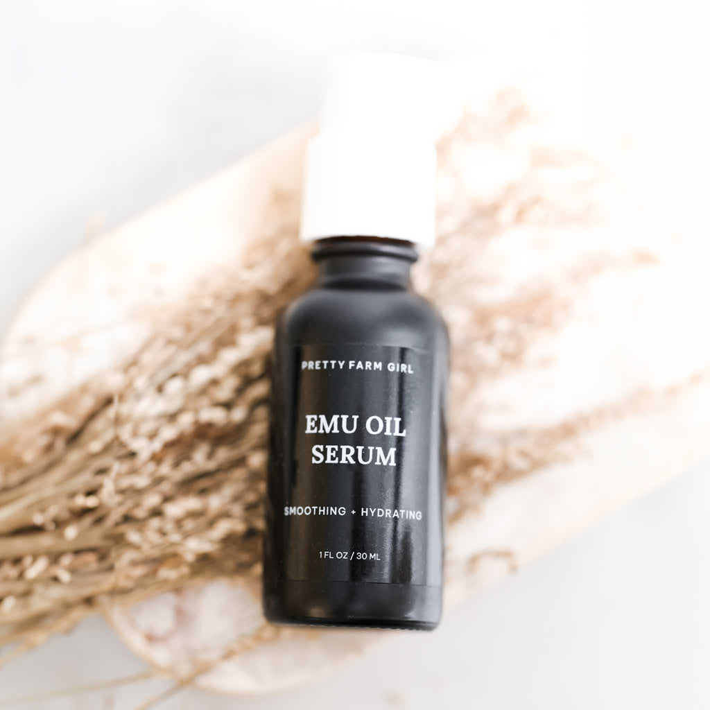 Pretty Farm Girl - Emu Oil Serum Lightweight Fragrance Free for Sensitive Skin