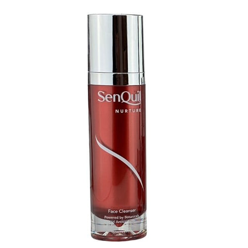 SENQUIL NURTURE Face Cleanser – Gentle Daily Wash for Sensitive, Dry & Hormonal Skin | Fragrance-Free, Hydrating Formula | Removes Dirt & Balances Skin pH