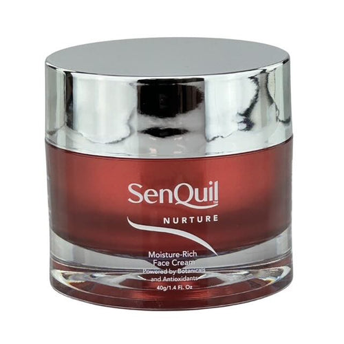 SENQUIL NURTURE Face Cream – Silky Lightweight Moisturizer for Sensitive, Dry & Hormonal Skin