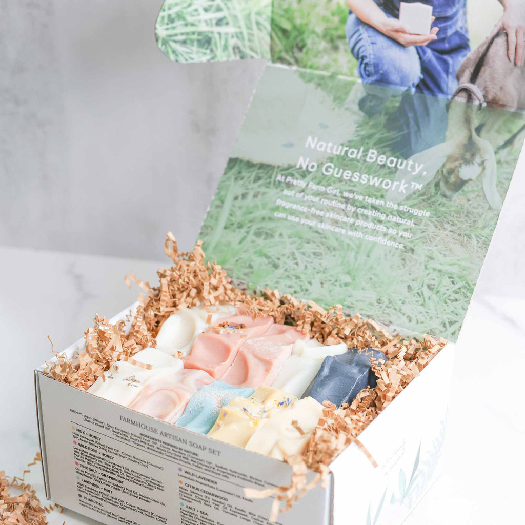 Pretty Farm Girl - Farmhouse Artisan Goat Milk & Tallow Soap Collection