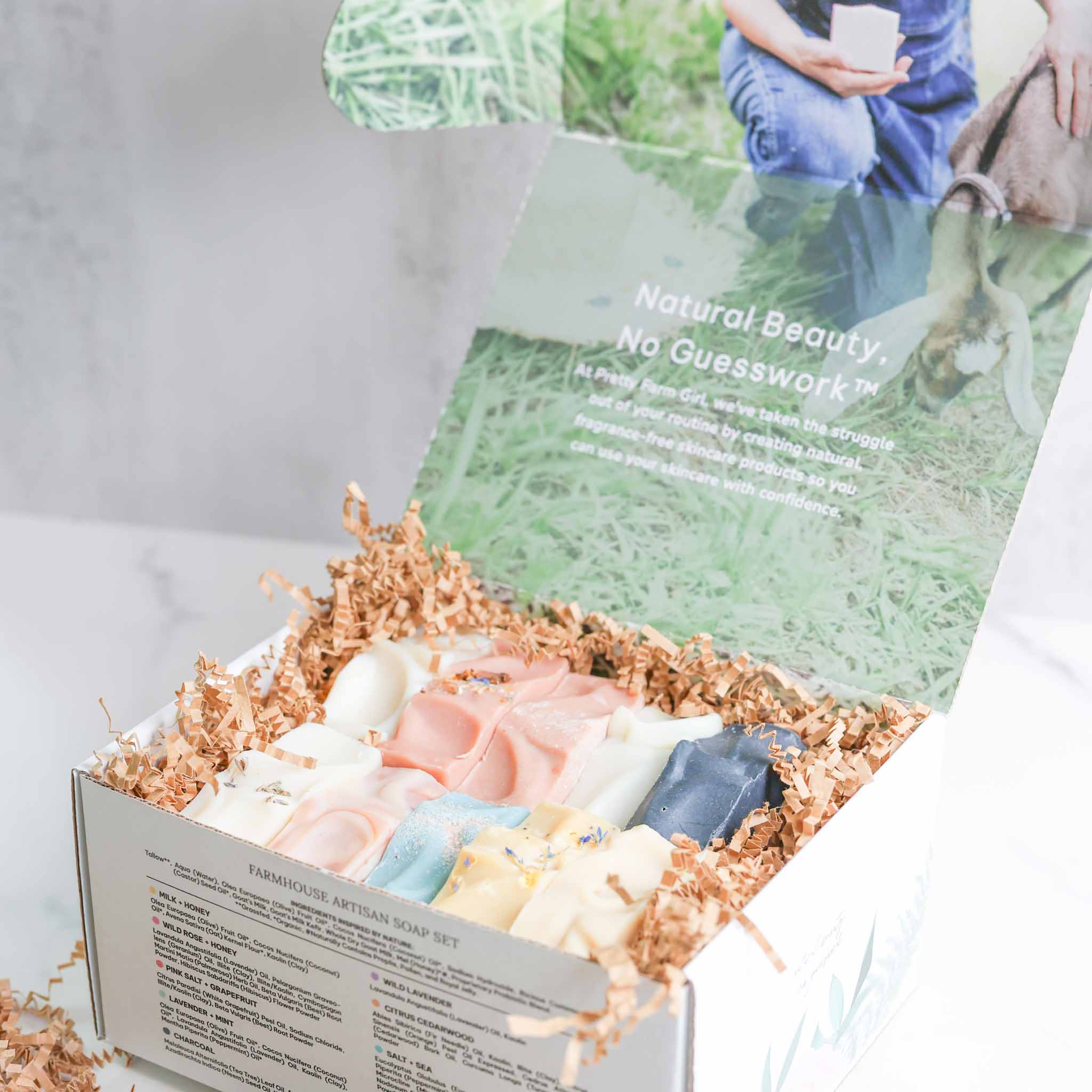 Pretty Farm Girl - Farmhouse Artisan Goat Milk & Tallow Soap Collection