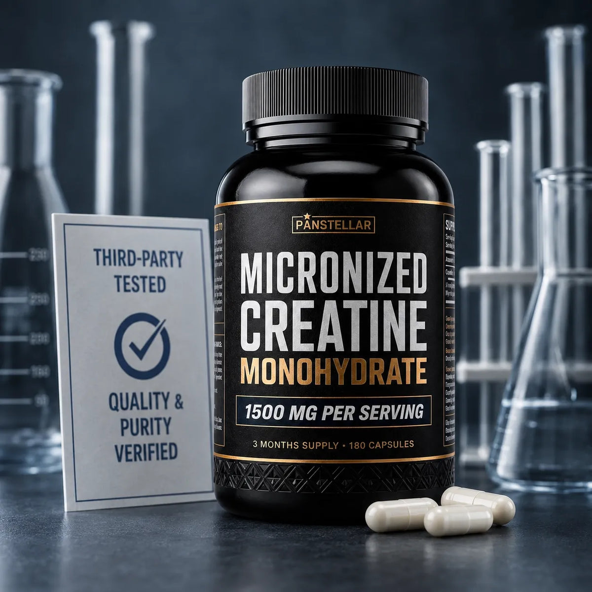 Panstellar - Creatine Monohydrate 1500mg
