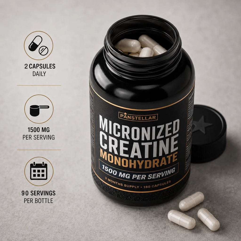 Panstellar - Creatine Monohydrate 1500mg