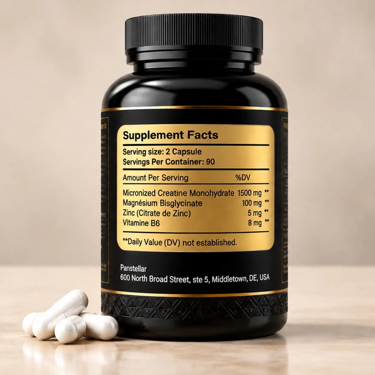 Panstellar - Creatine Monohydrate 1500mg