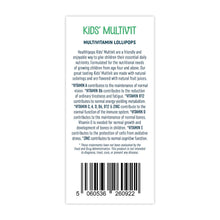 Load image into Gallery viewer, Healthipops Kids Multivitamin Lollipops