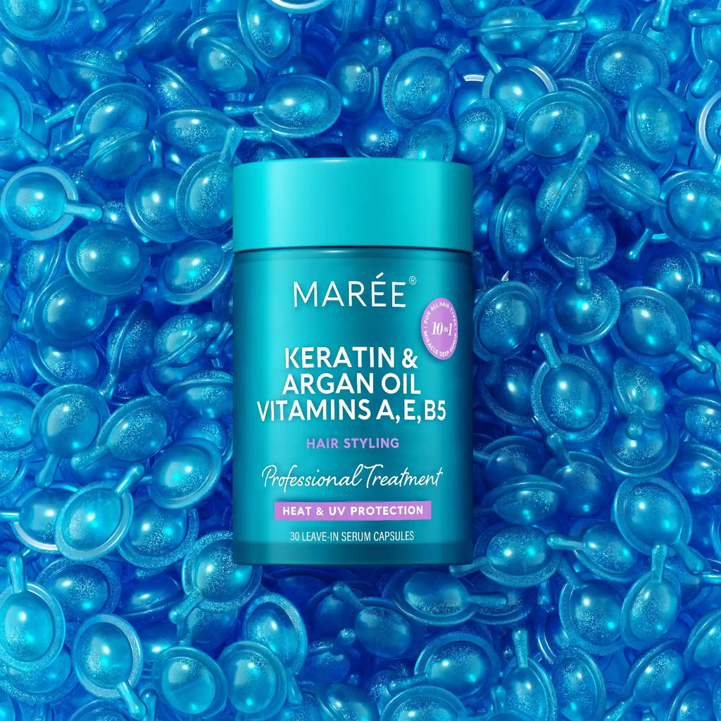 Maree - Keratin Oil Capsules for Frizz Control