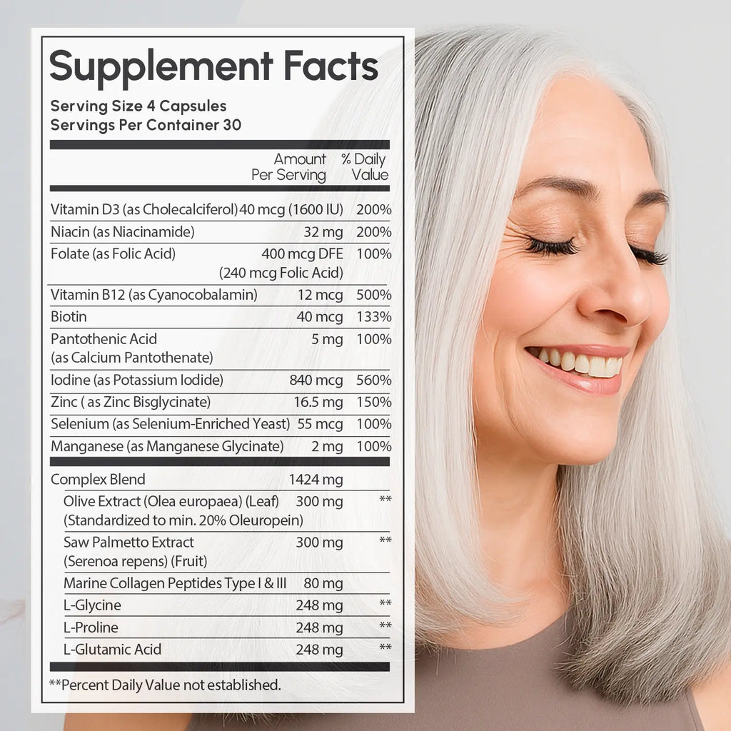 Maree - Biotin & Collagen Hair Growth Complex