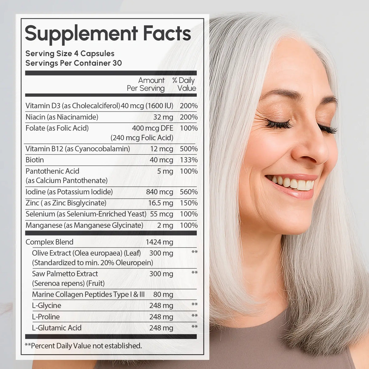 Maree - Biotin & Collagen Hair Growth Complex