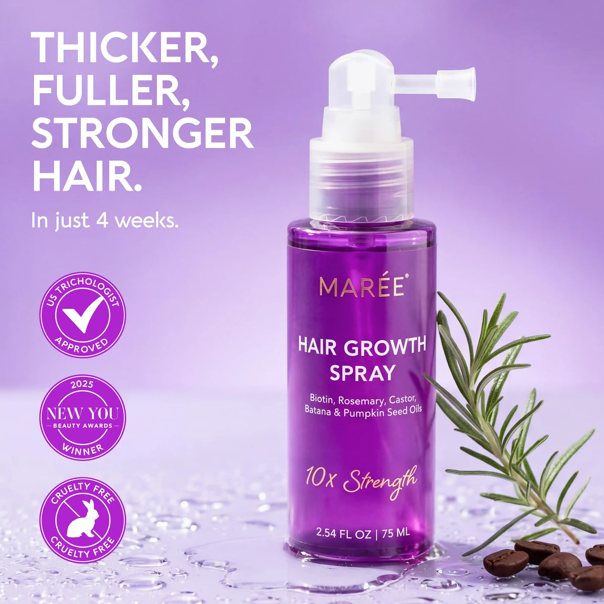 Maree - 4-in-1 Hair Growth Spray