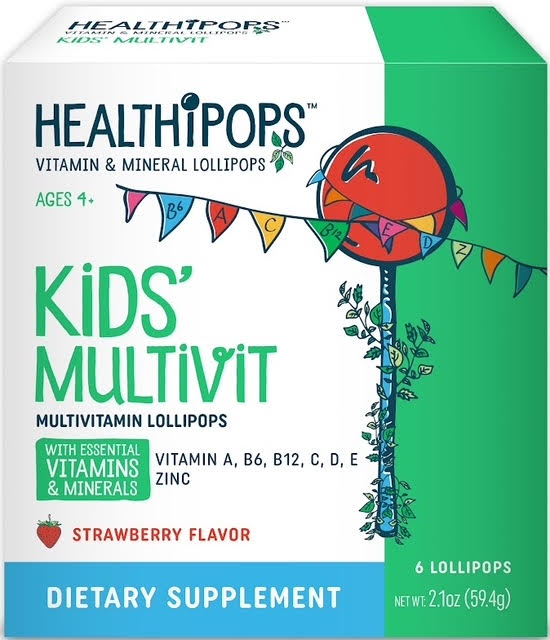 Healthipops Kids Multivitamin Lollipops