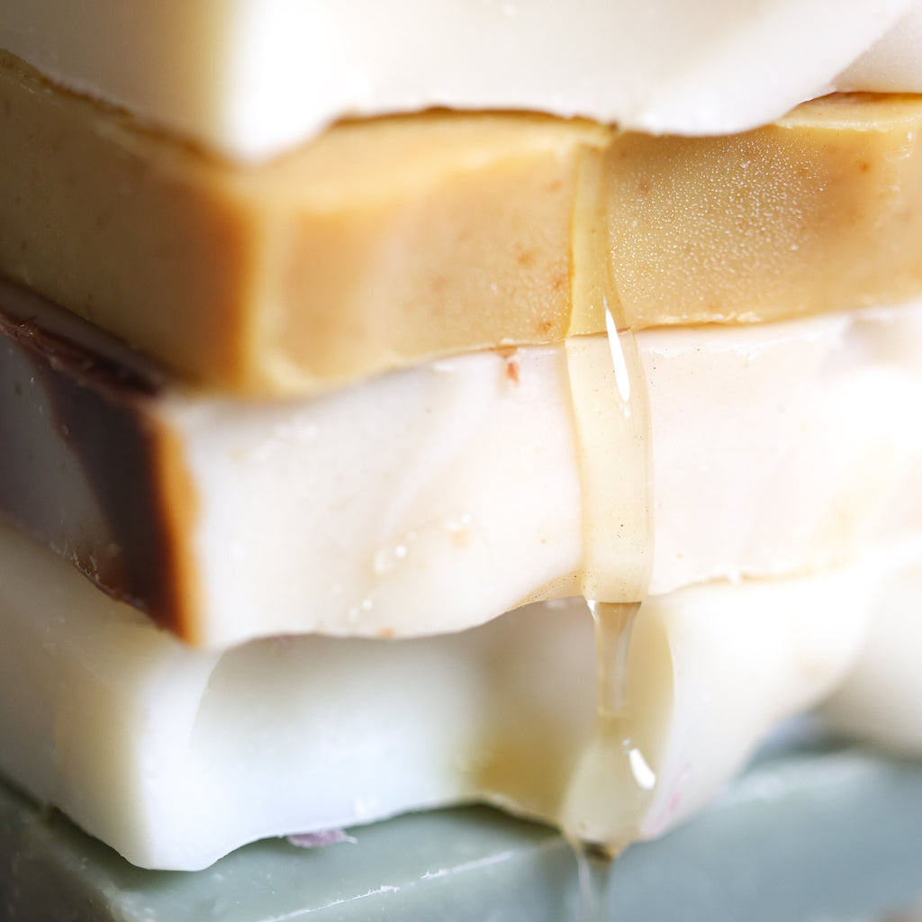 Pretty Farm Girl - Honeycomb Harvest  Goat Milk & Tallow Soap Sampler