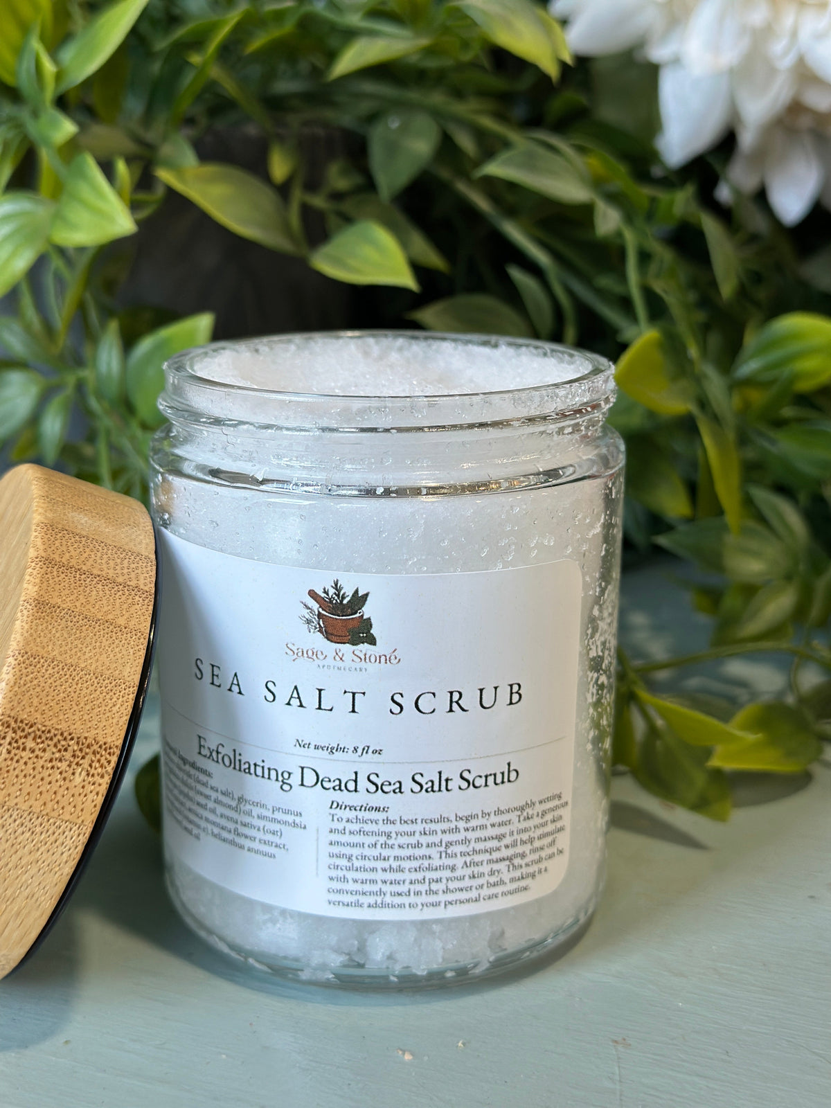 Sage & Stone Apothecary - Exfoliating Dead Sea Salt Scrub