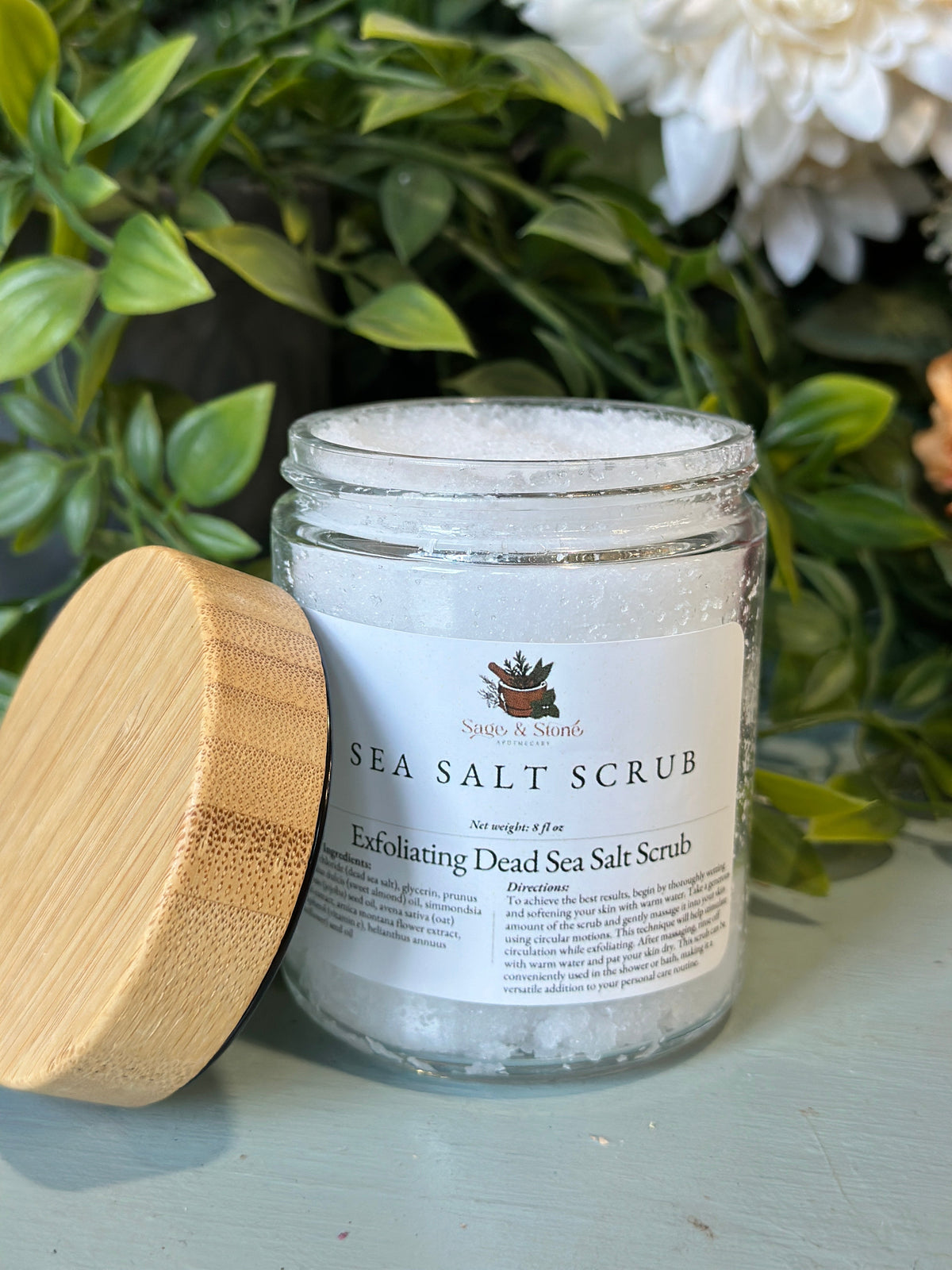 Sage & Stone Apothecary - Exfoliating Dead Sea Salt Scrub