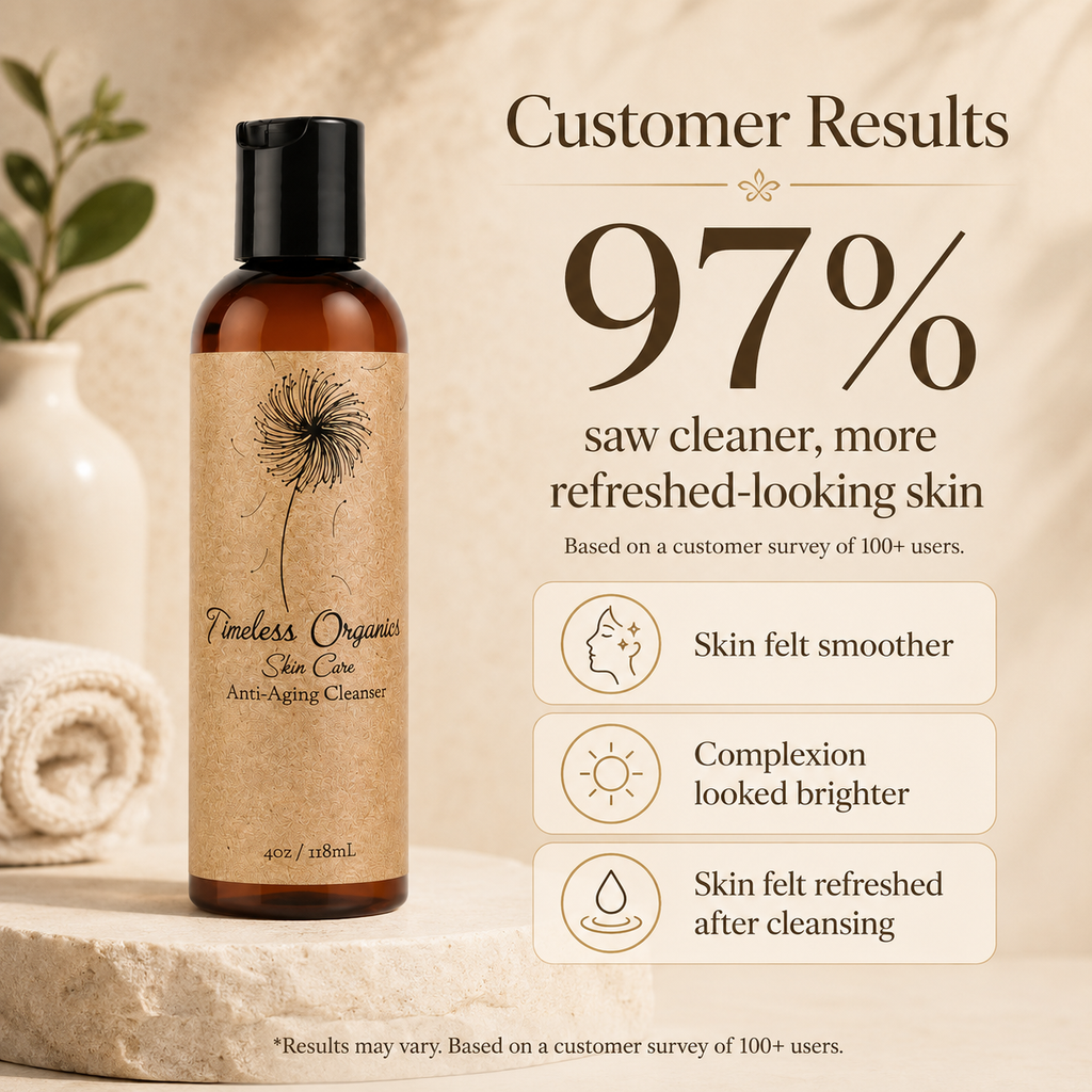 Timeless Organics - Anti-Aging Facial Cleanser