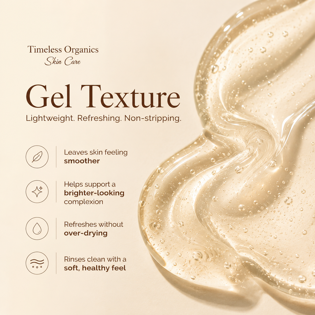 Timeless Organics - Anti-Aging Facial Cleanser