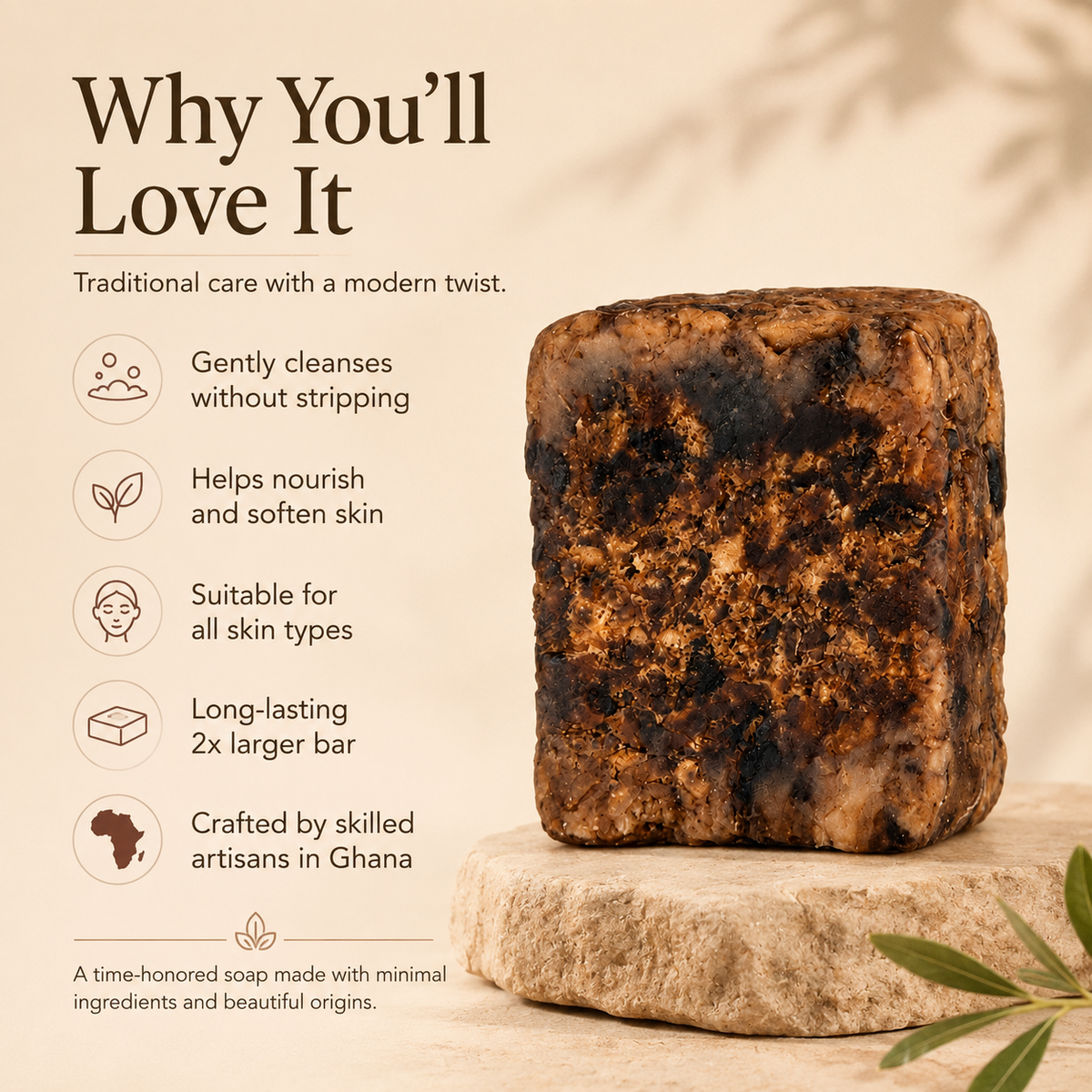 Timeless Organics - RAW African Black Soap