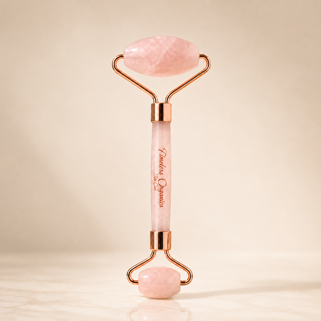 Timeless Organics - Rose Quartz Facial Roller