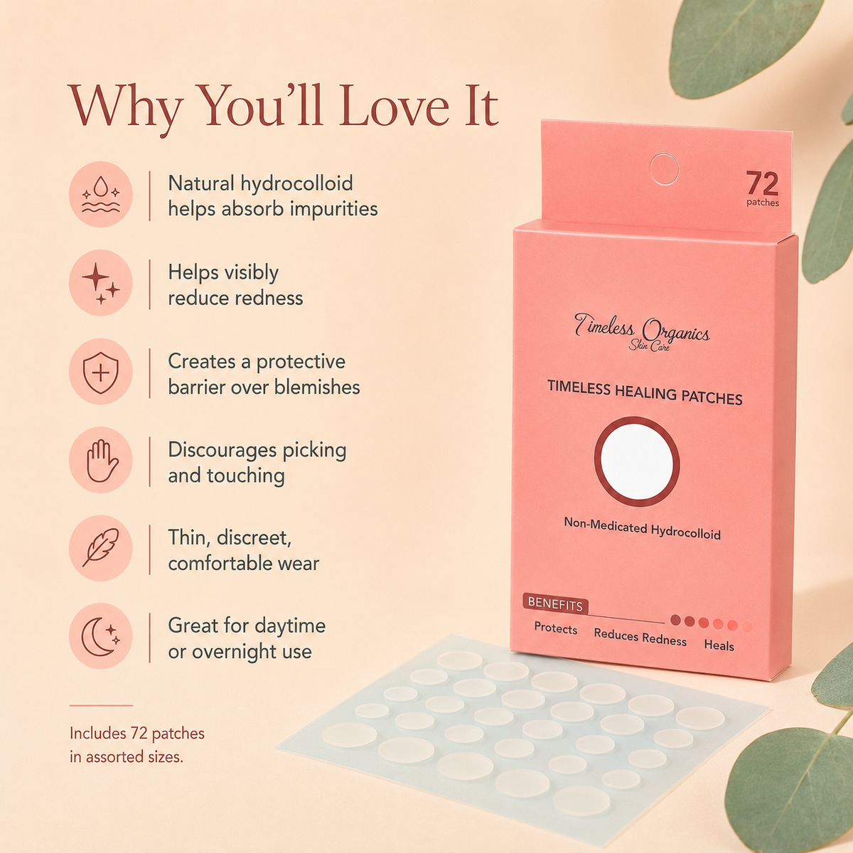 Timeless Organics - Timeless Healing Patches